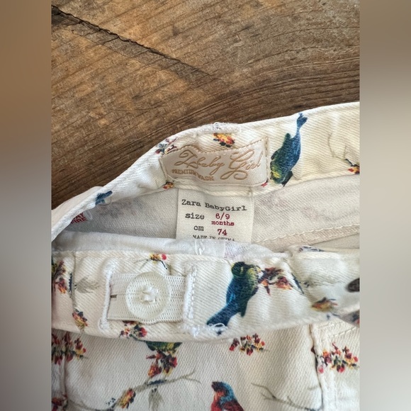 Zara girl jeans, 6-9 months. - Picture 3 of 6